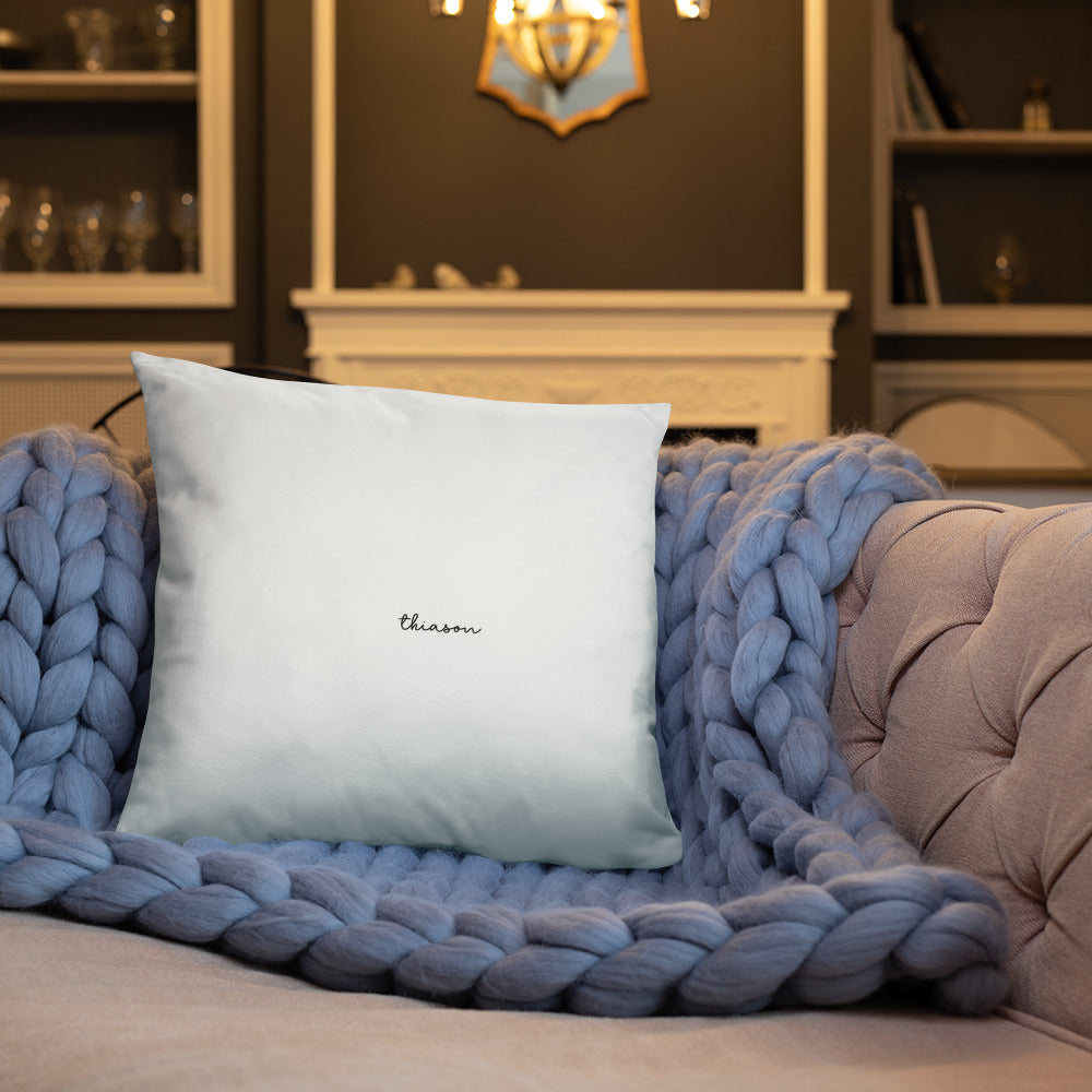 Skull and Moons Throw Pillow