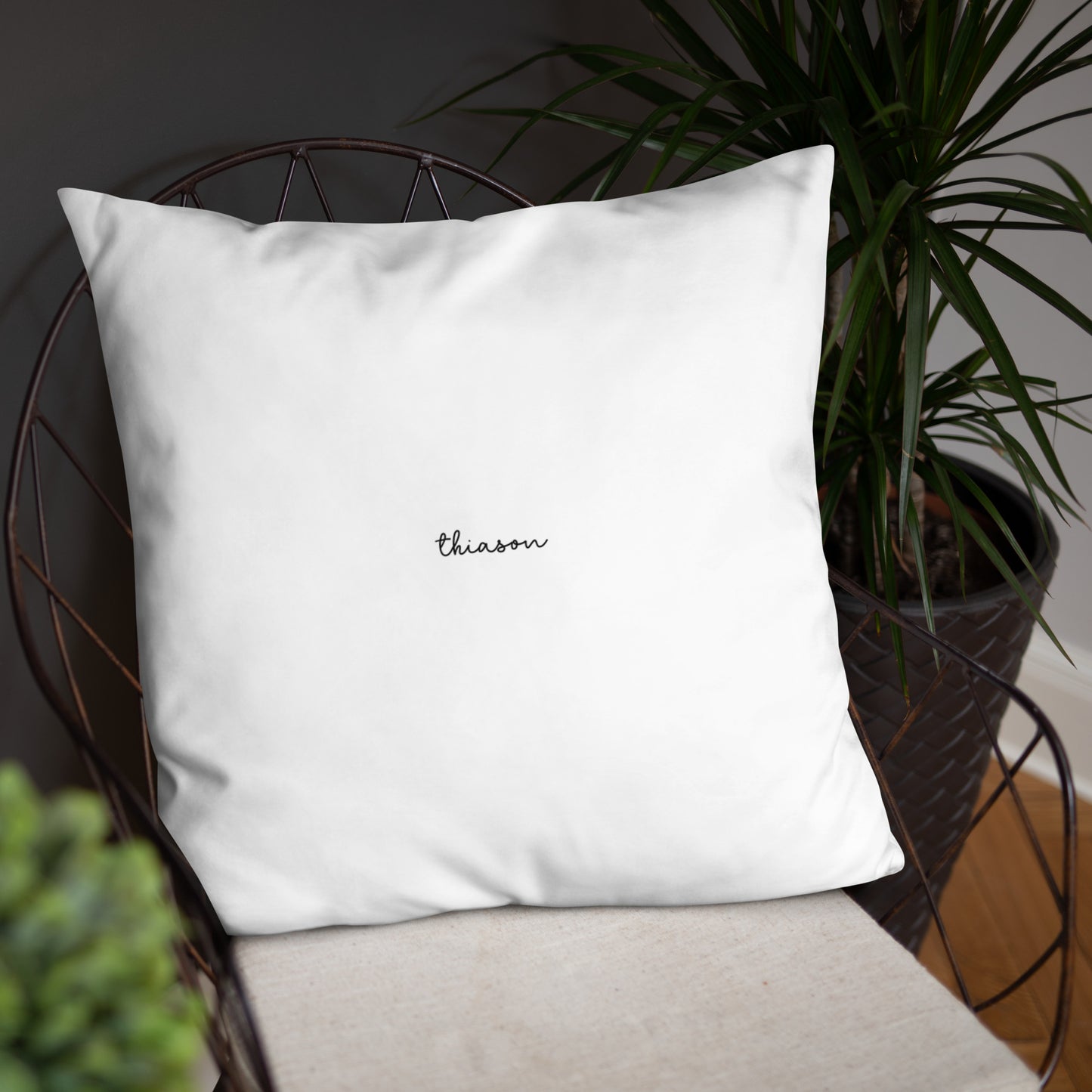 Skull and Moons Throw Pillow