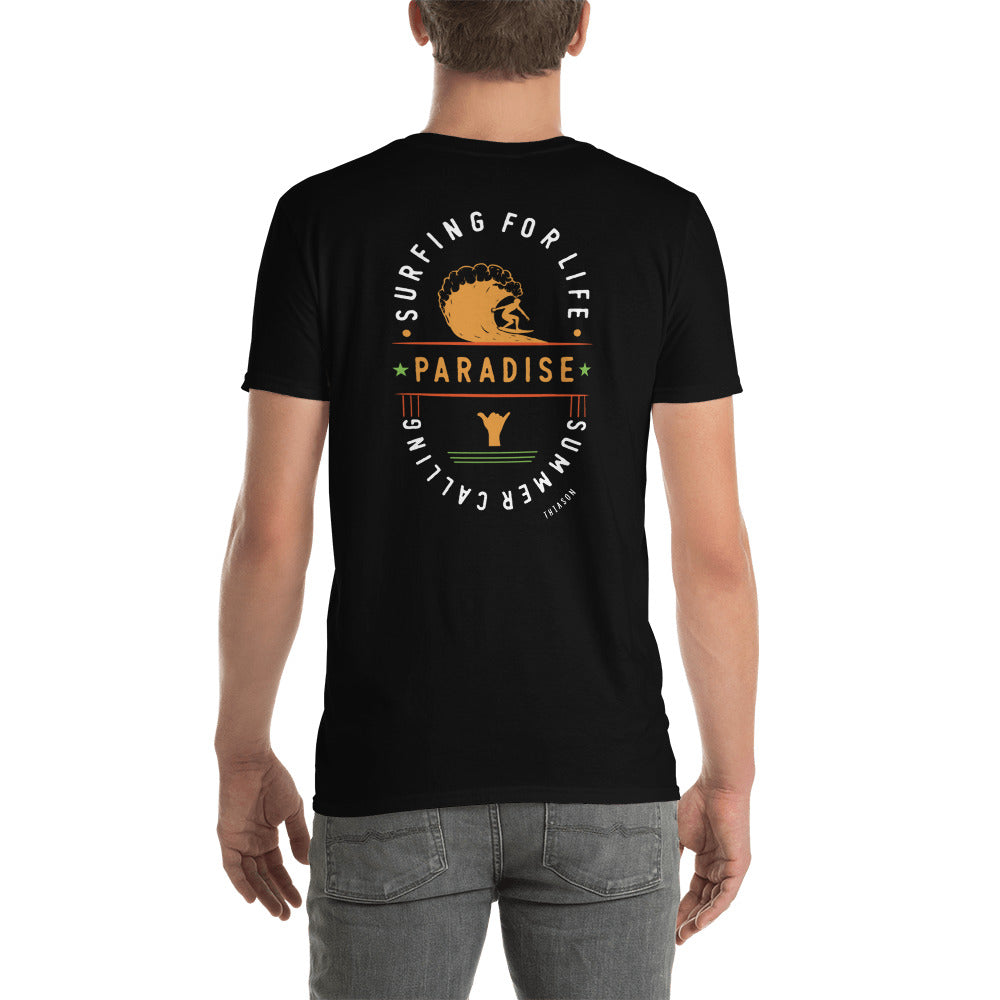 SURF FOR LIFE Short-Sleeve Unisex T-Shirt