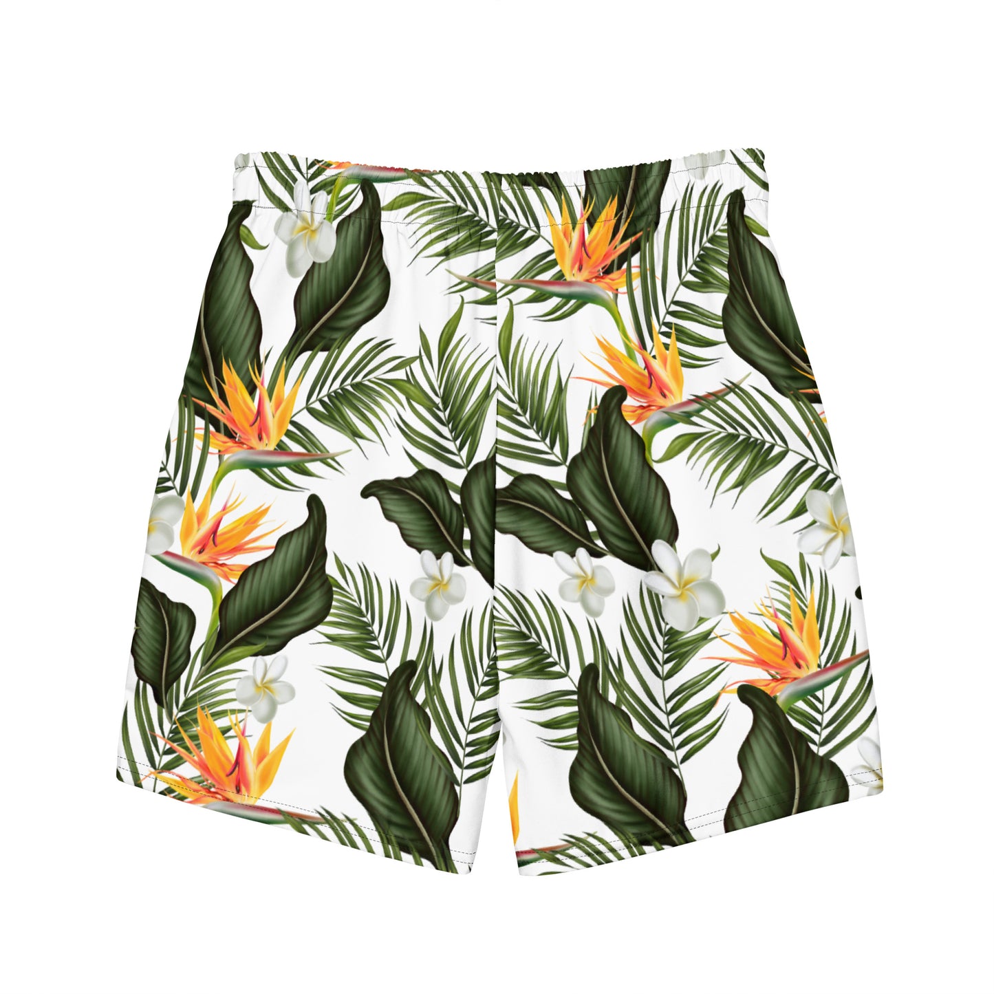 Palm Floral Men's swim trunks