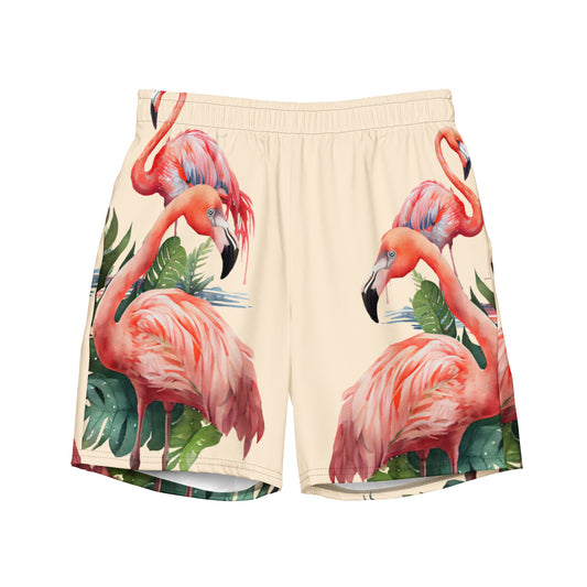 Flamingo Men's swim trunks