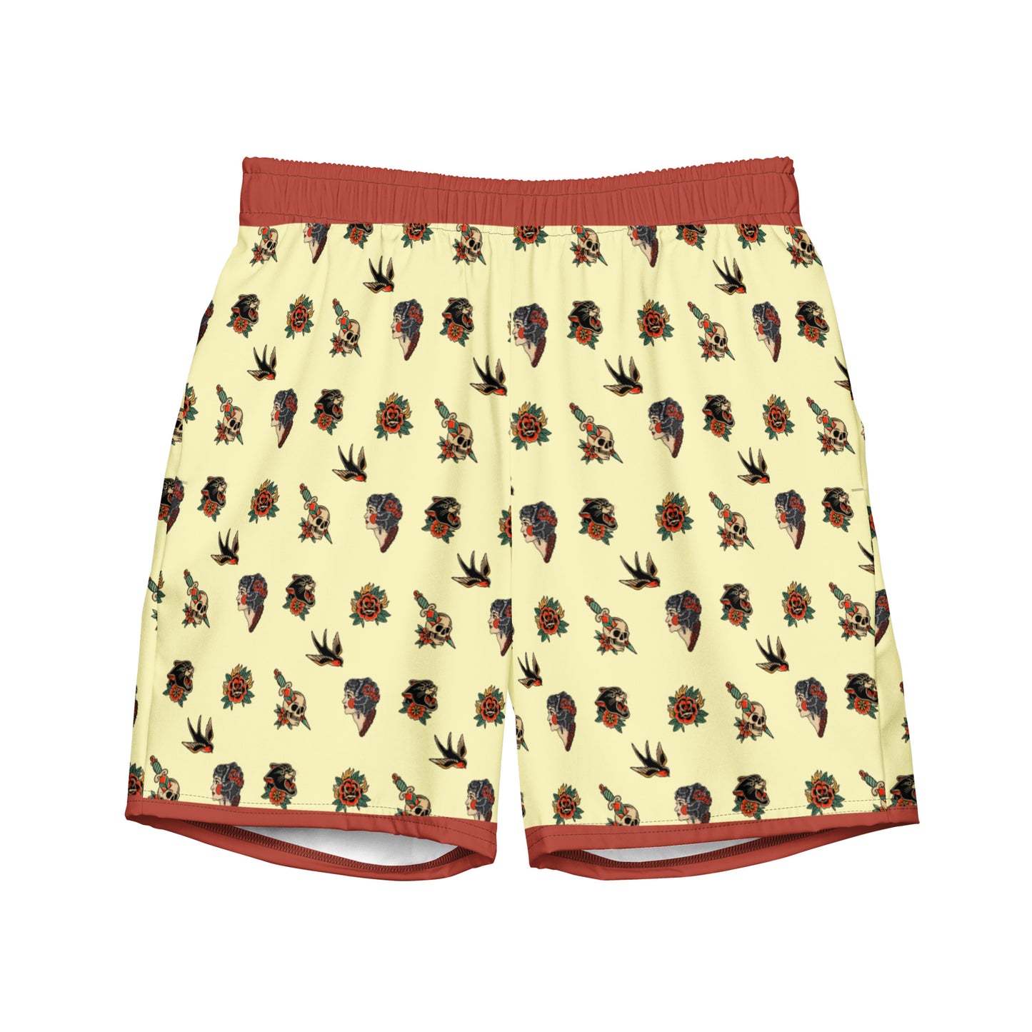 Old Skool Tattoo Men's swim trunks