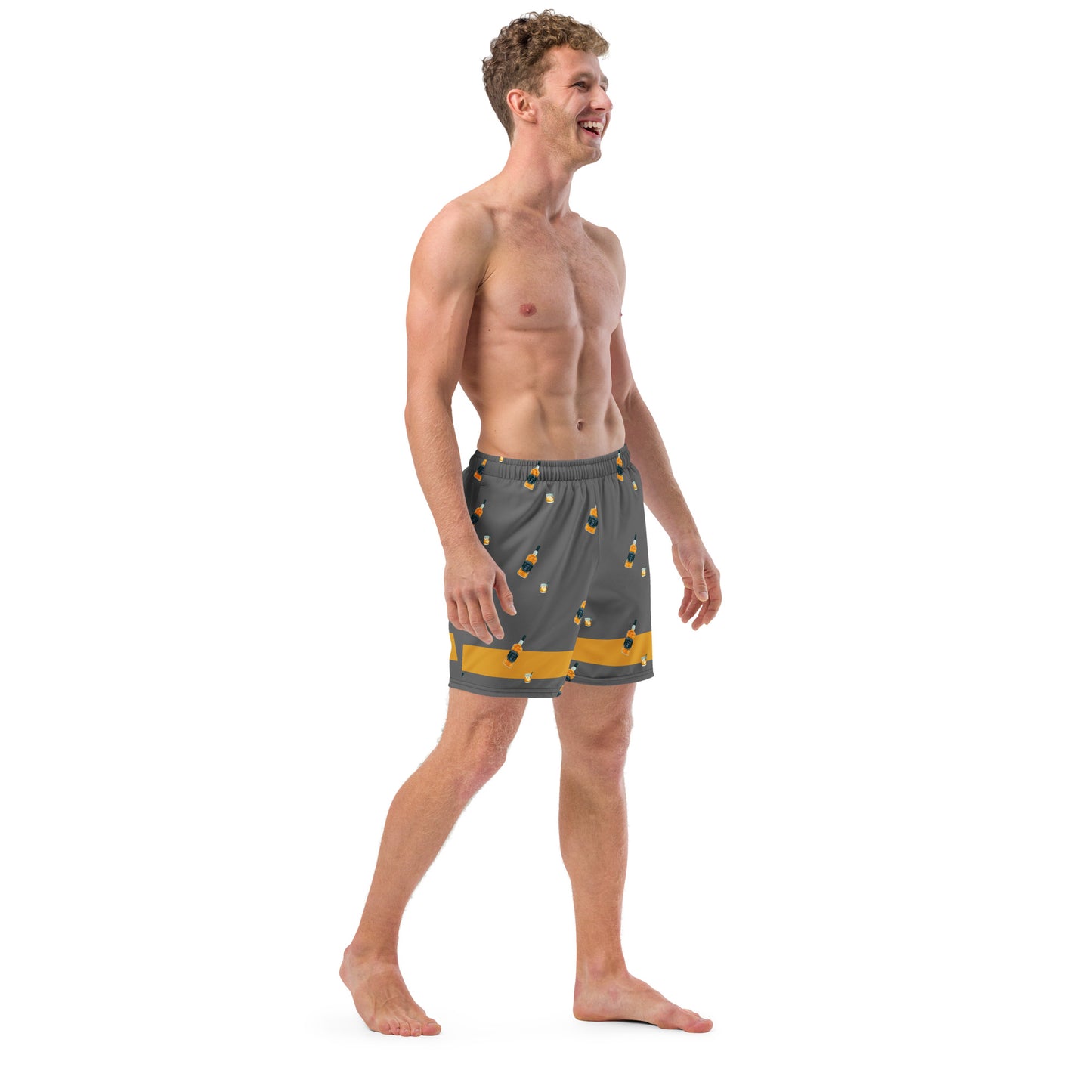 WHISKEY on the ROCKS Men's swim trunks