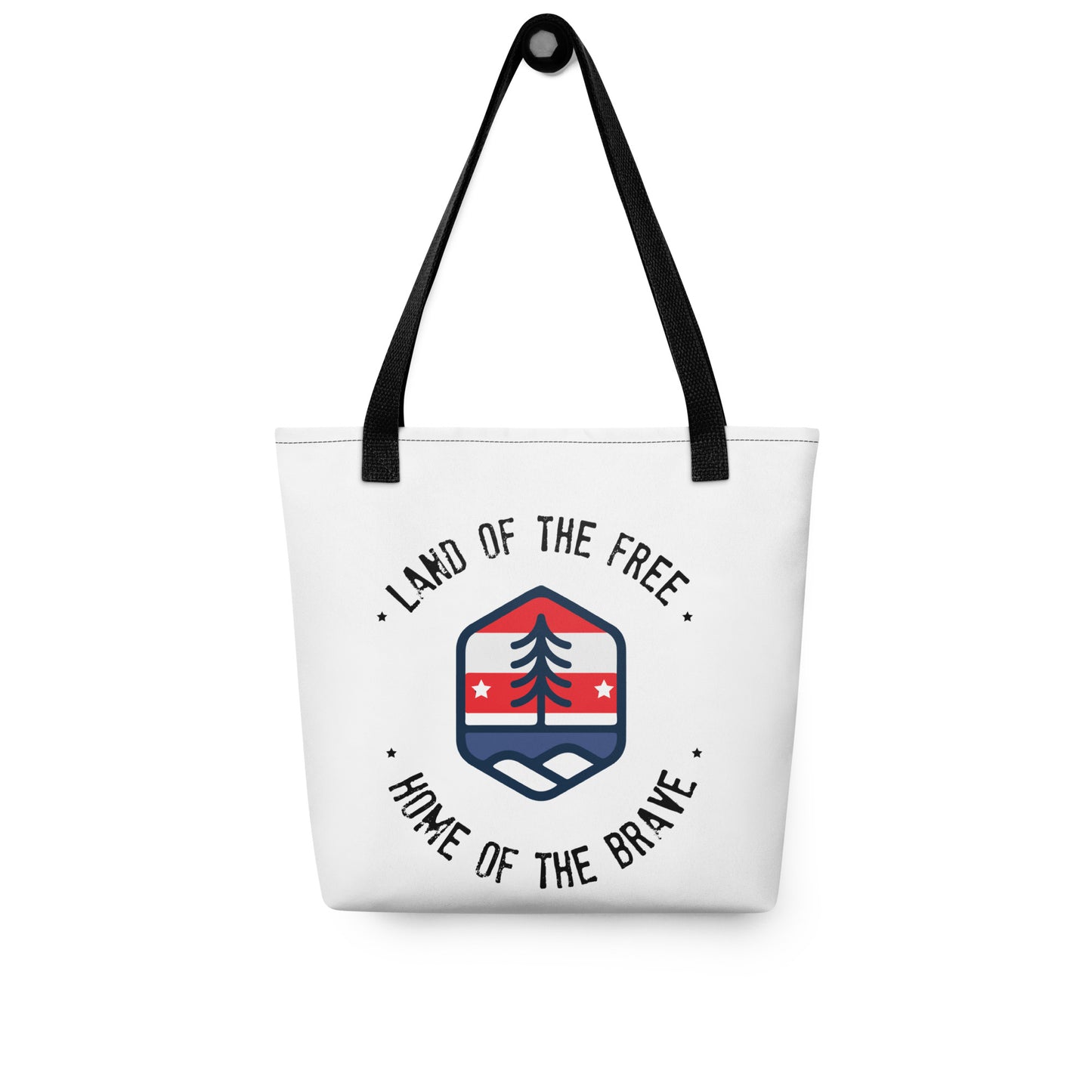 Land of the Free, Home of the Brave Tote bag