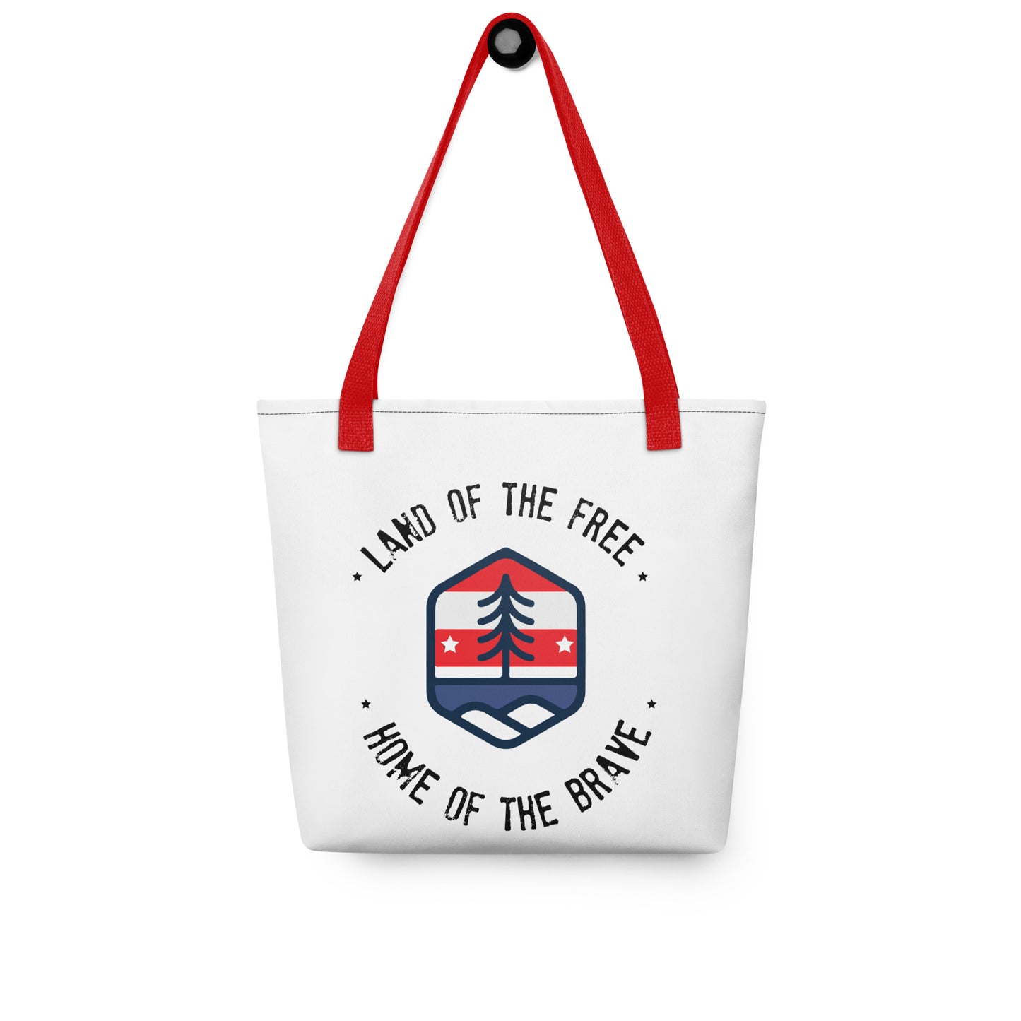 Land of the Free, Home of the Brave Tote bag