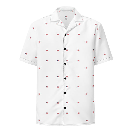 American FlagUnisex button shirt