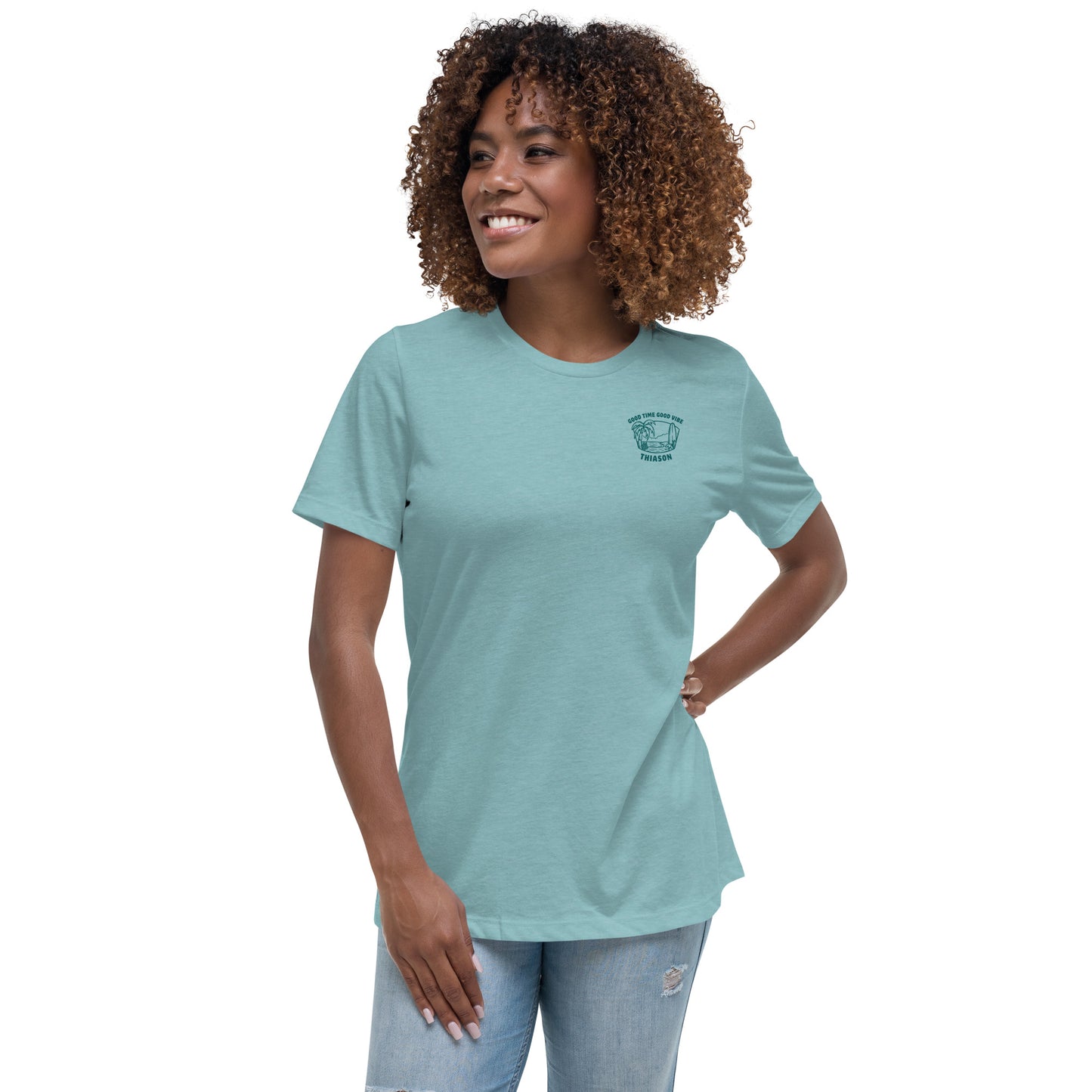 GOOD TIME, GOOD VIBES Women's Relaxed T-Shirt