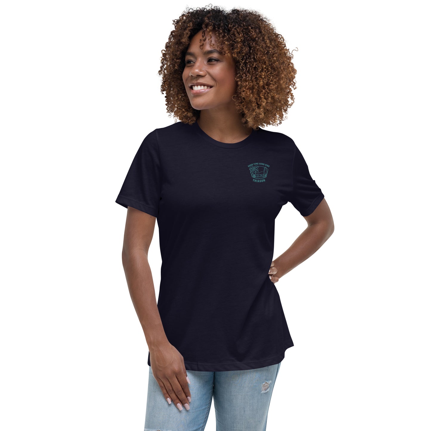 GOOD TIME, GOOD VIBES Women's Relaxed T-Shirt