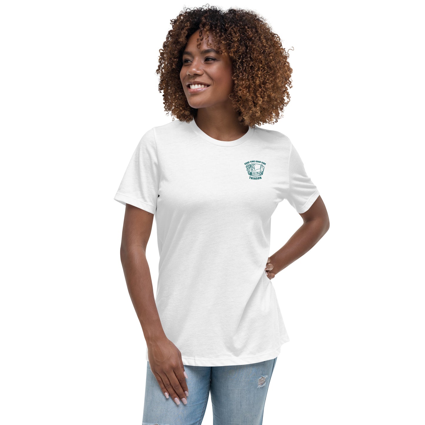 GOOD TIME, GOOD VIBES Women's Relaxed T-Shirt