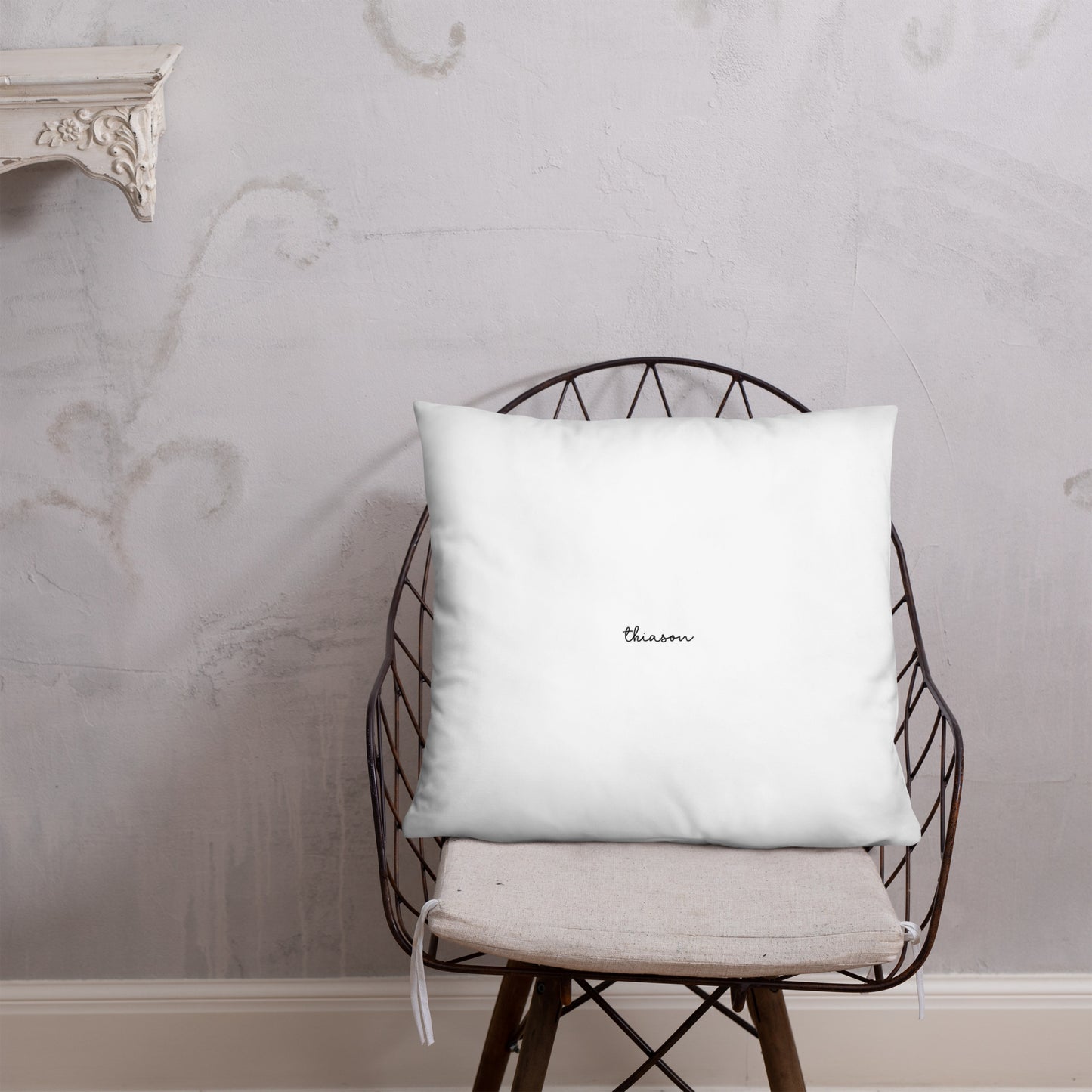 Skull and Moons Throw Pillow