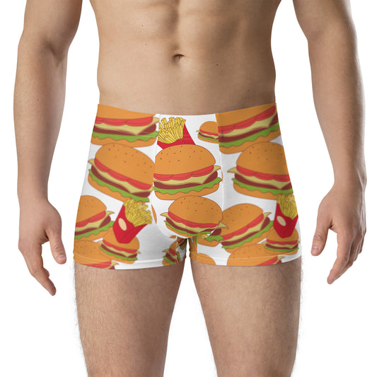 Burger and Fries Boxer Briefs