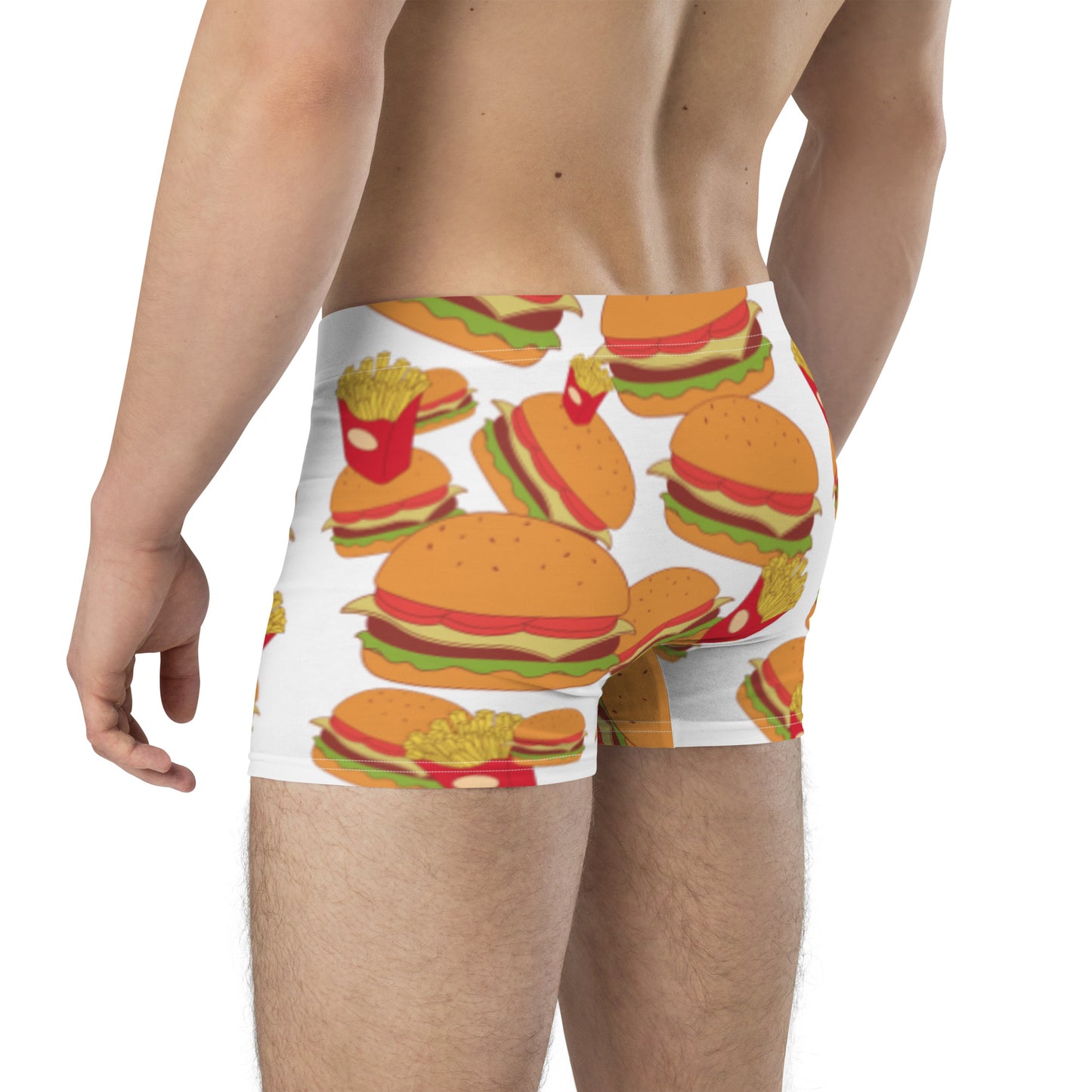 Burger and Fries Boxer Briefs