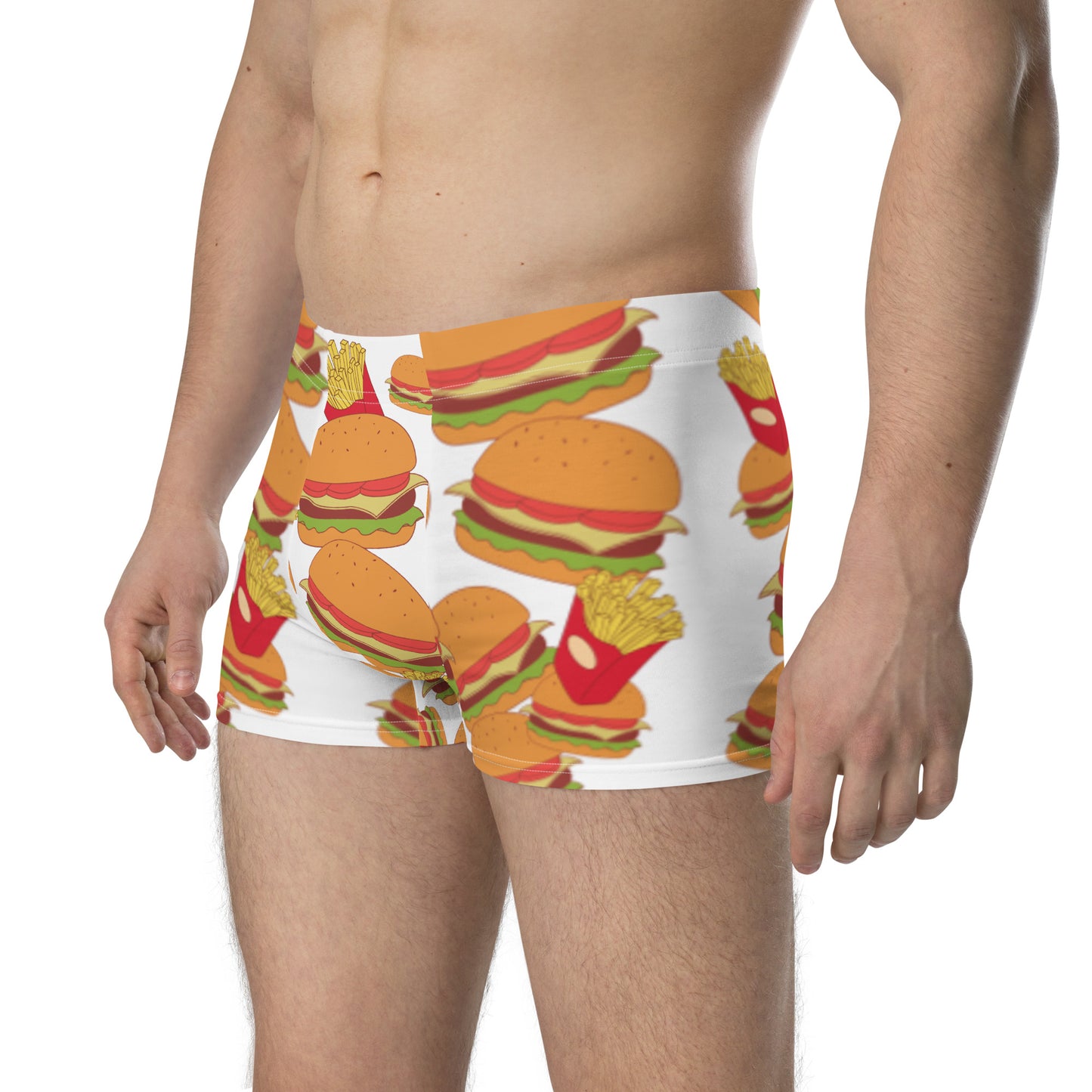 Burger and Fries Boxer Briefs