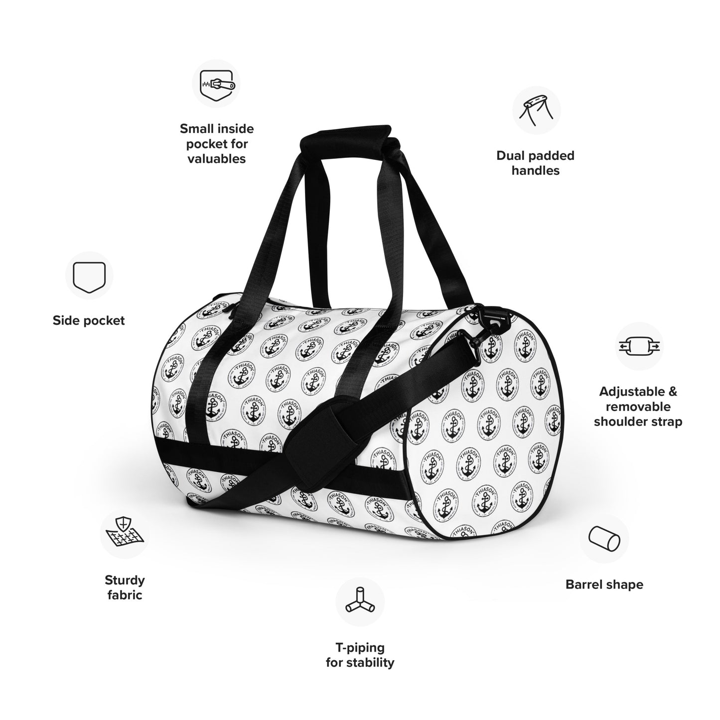 WILD ANF FREE All-over print gym bag