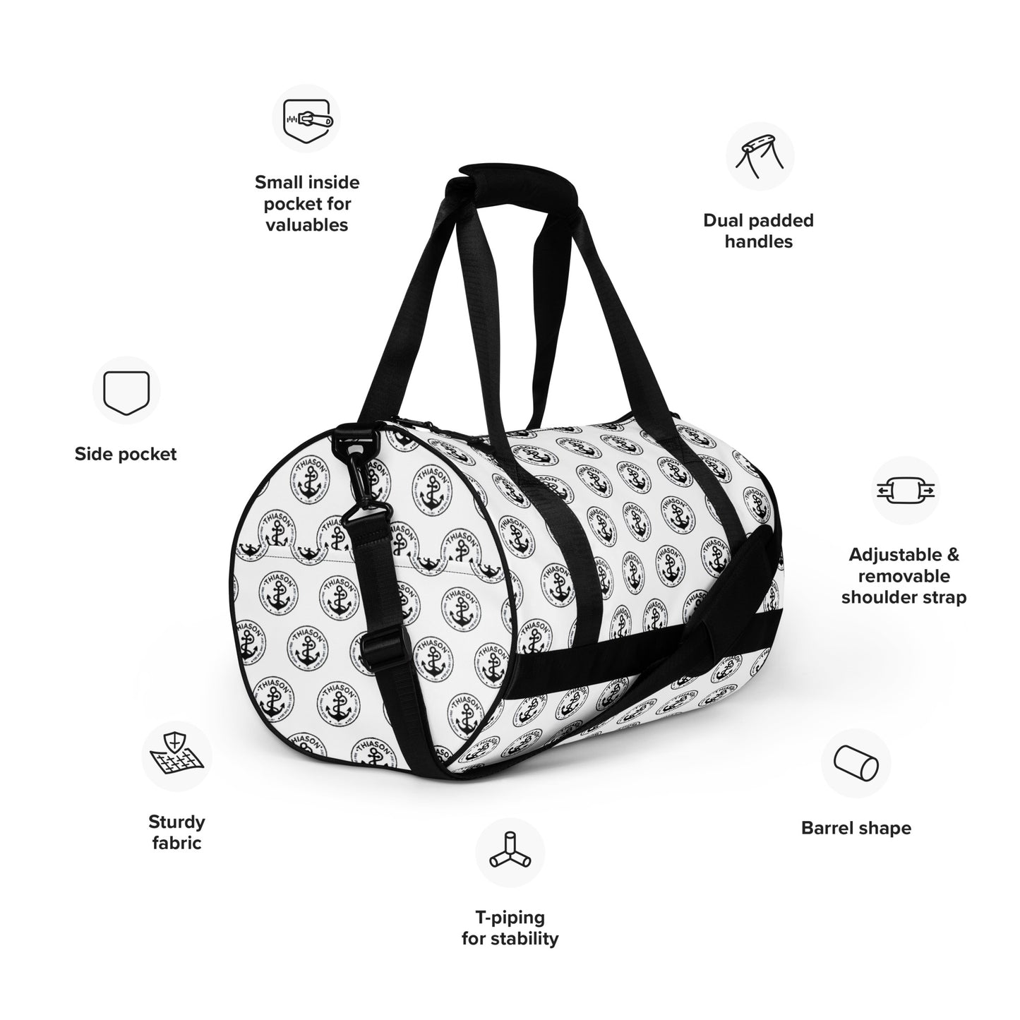 WILD ANF FREE All-over print gym bag