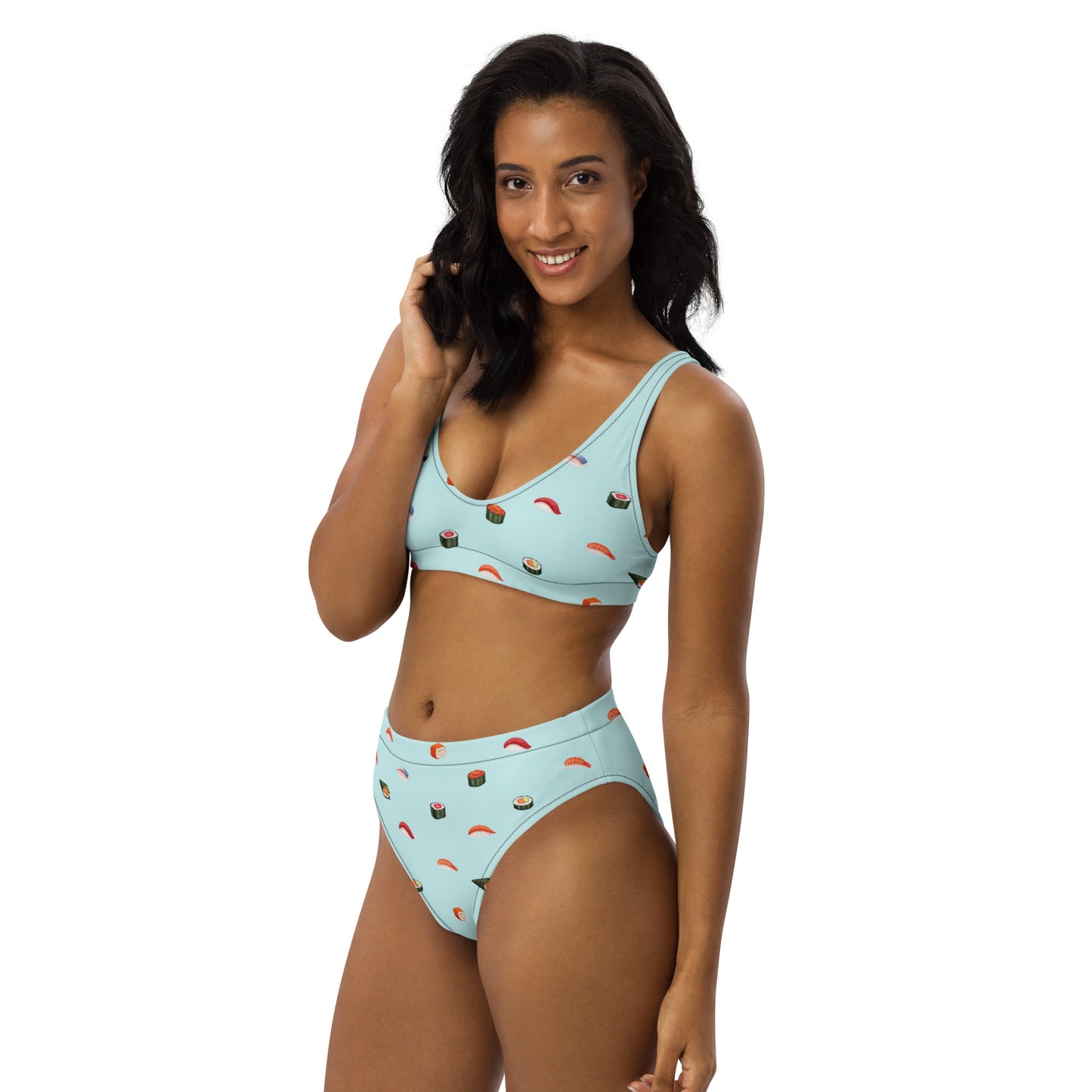 SUSHI Recycled high-waisted bikini