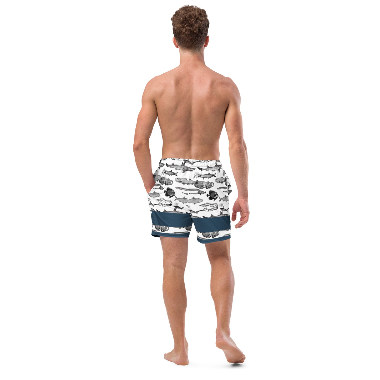 FOSSIL FISH Men's swim trunks