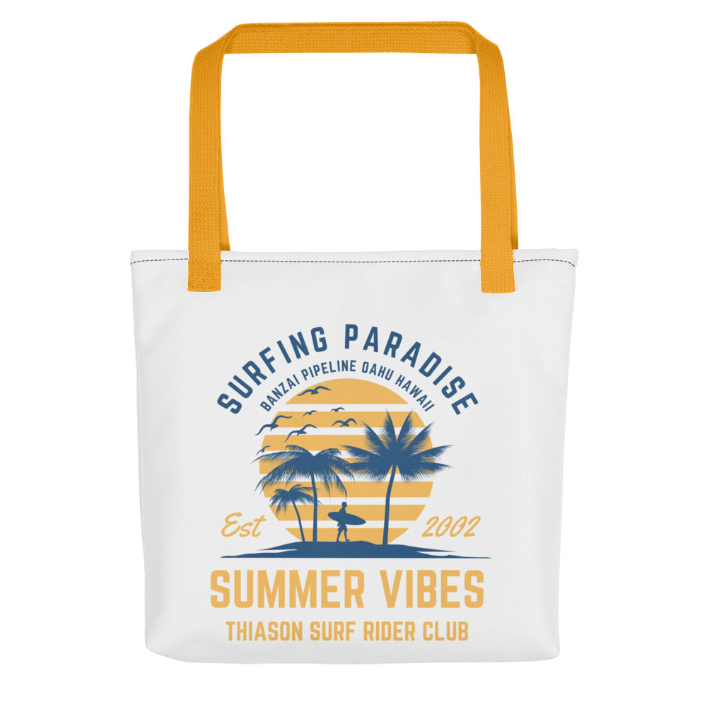 SURFING PARADISE Tote bag