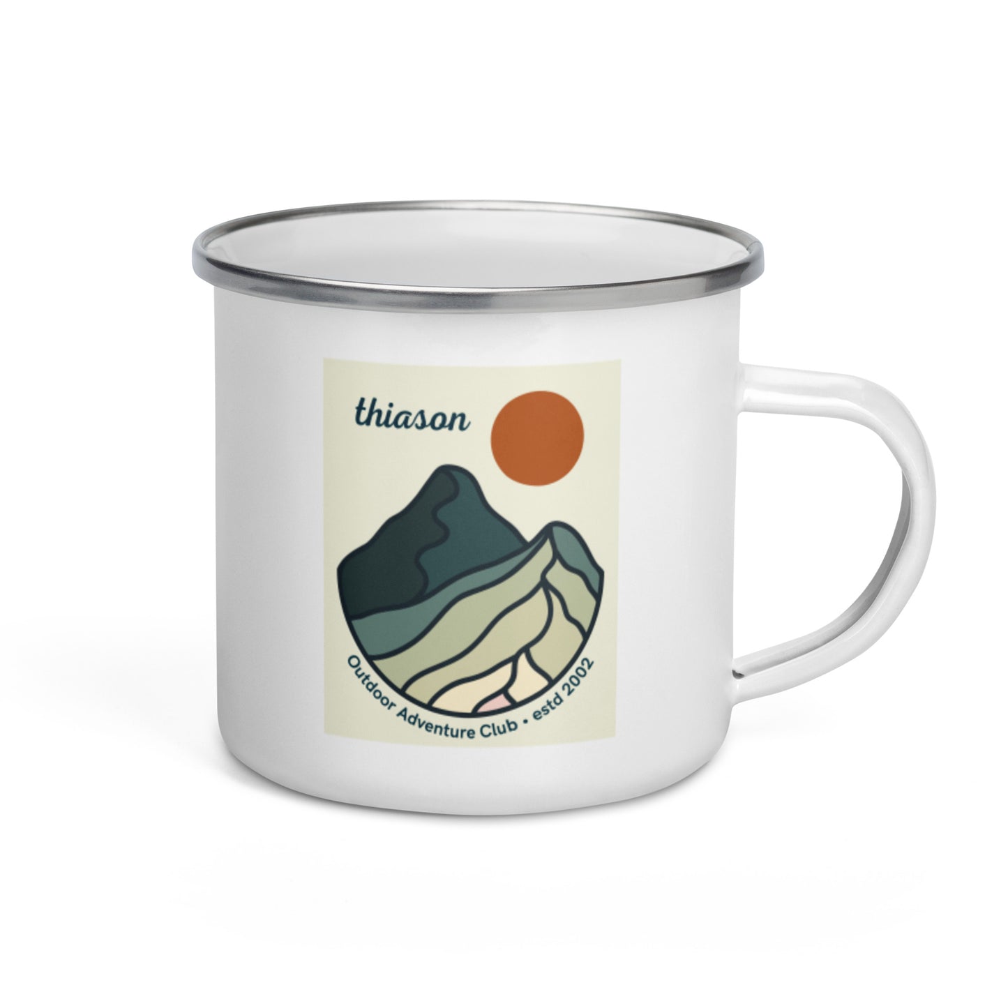 Adventure Club Enamel Mug