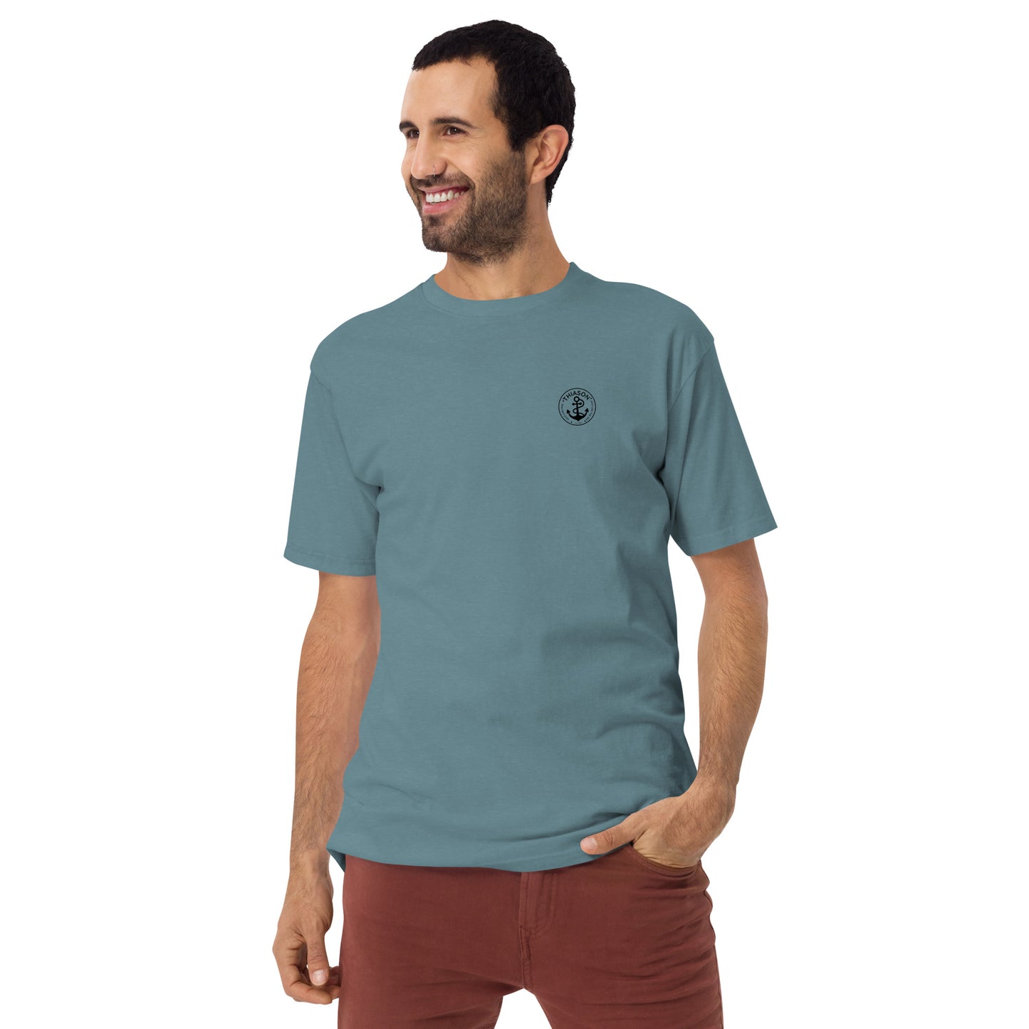 THIASON WILD AND FREE Men’s Premium Heavyweight Tee