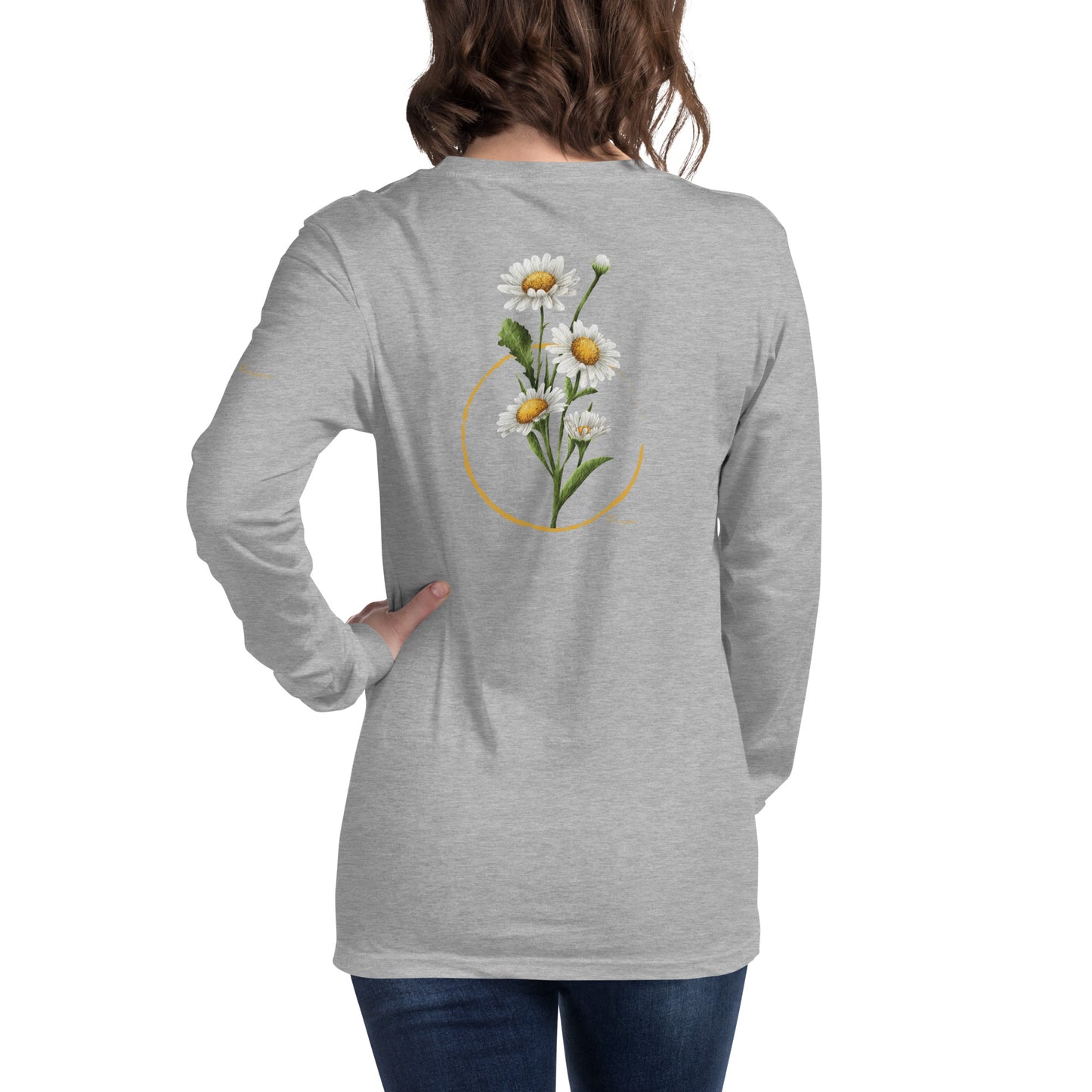 DAISY FLOWER Long Sleeve Tee