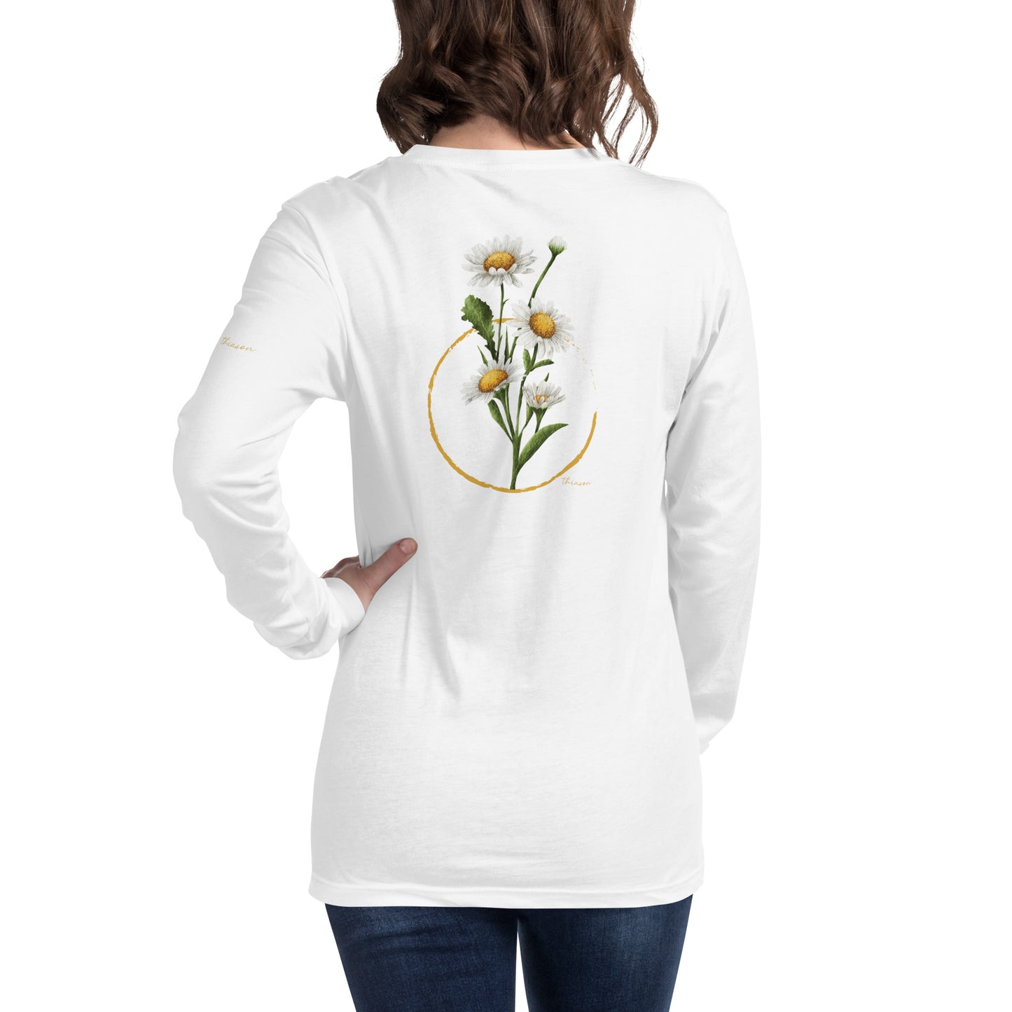 DAISY FLOWER Long Sleeve Tee