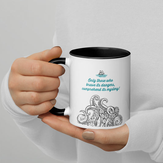 BRAVE IT'S DANGERS Mug with Color Inside