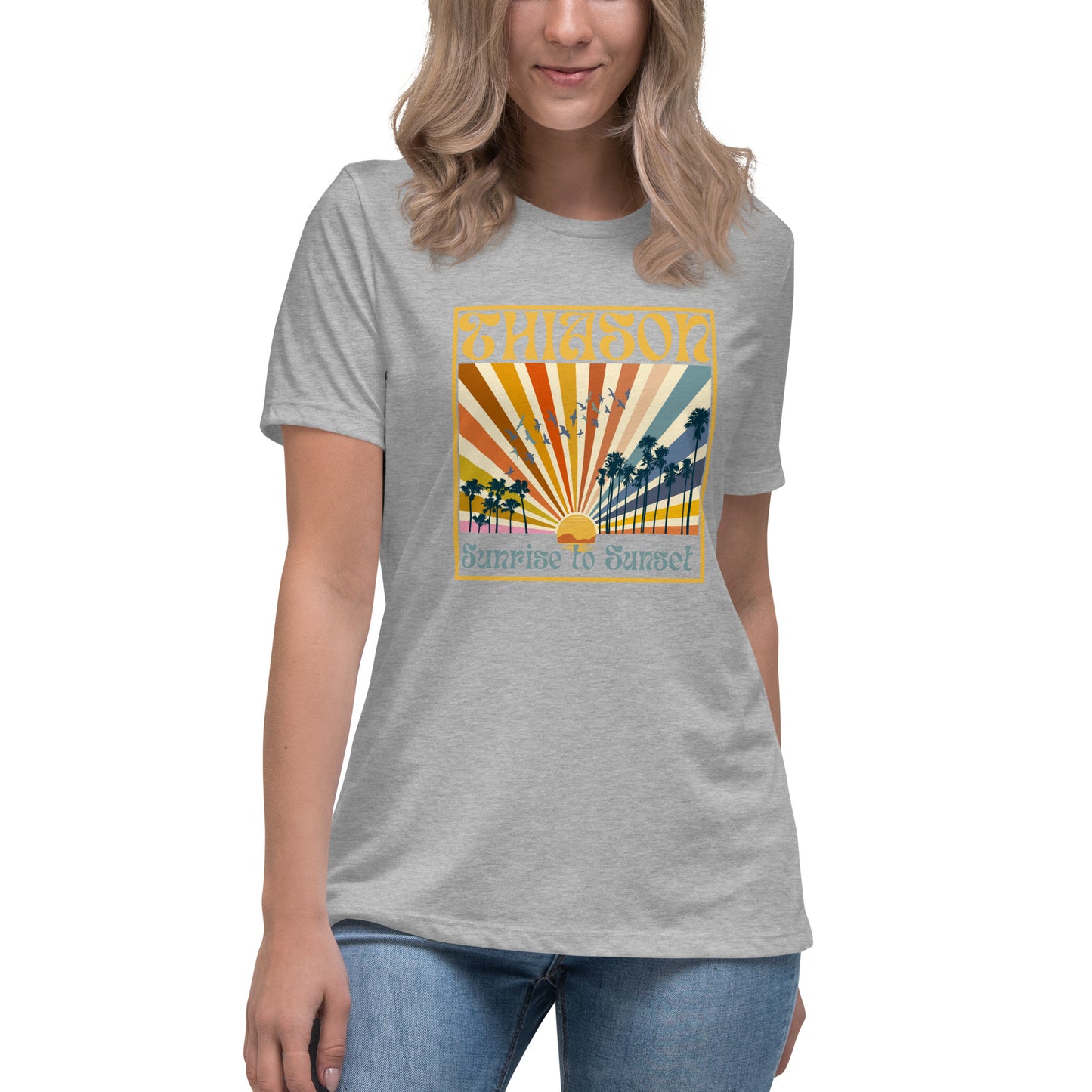 Sunrise to Sunset Women's Relaxed T-Shirt