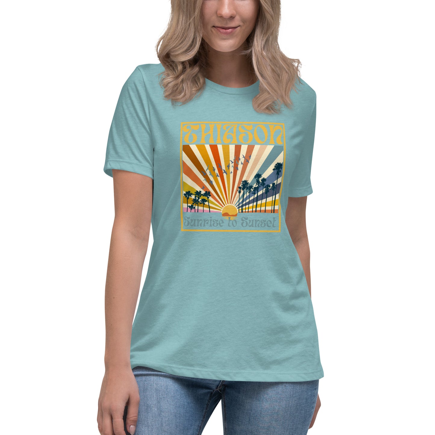 Sunrise to Sunset Women's Relaxed T-Shirt