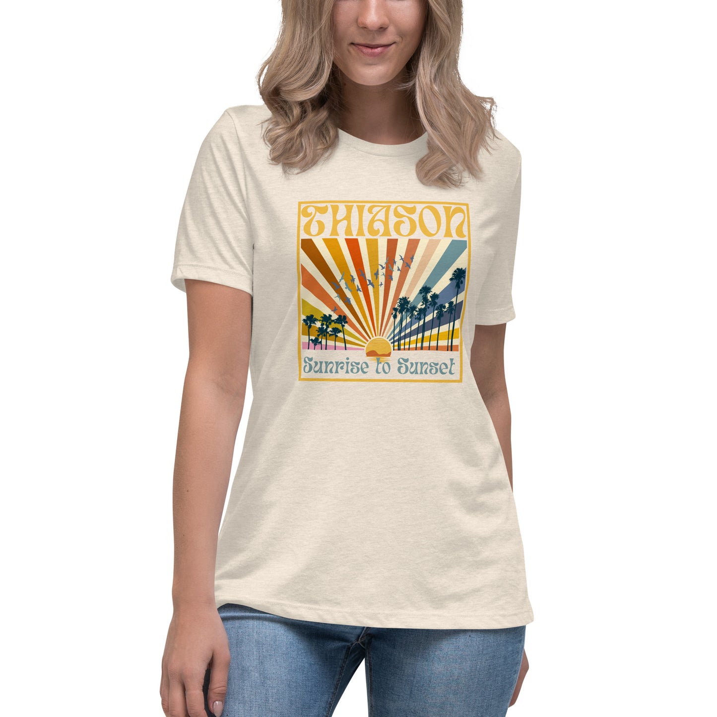 Sunrise to Sunset Women's Relaxed T-Shirt