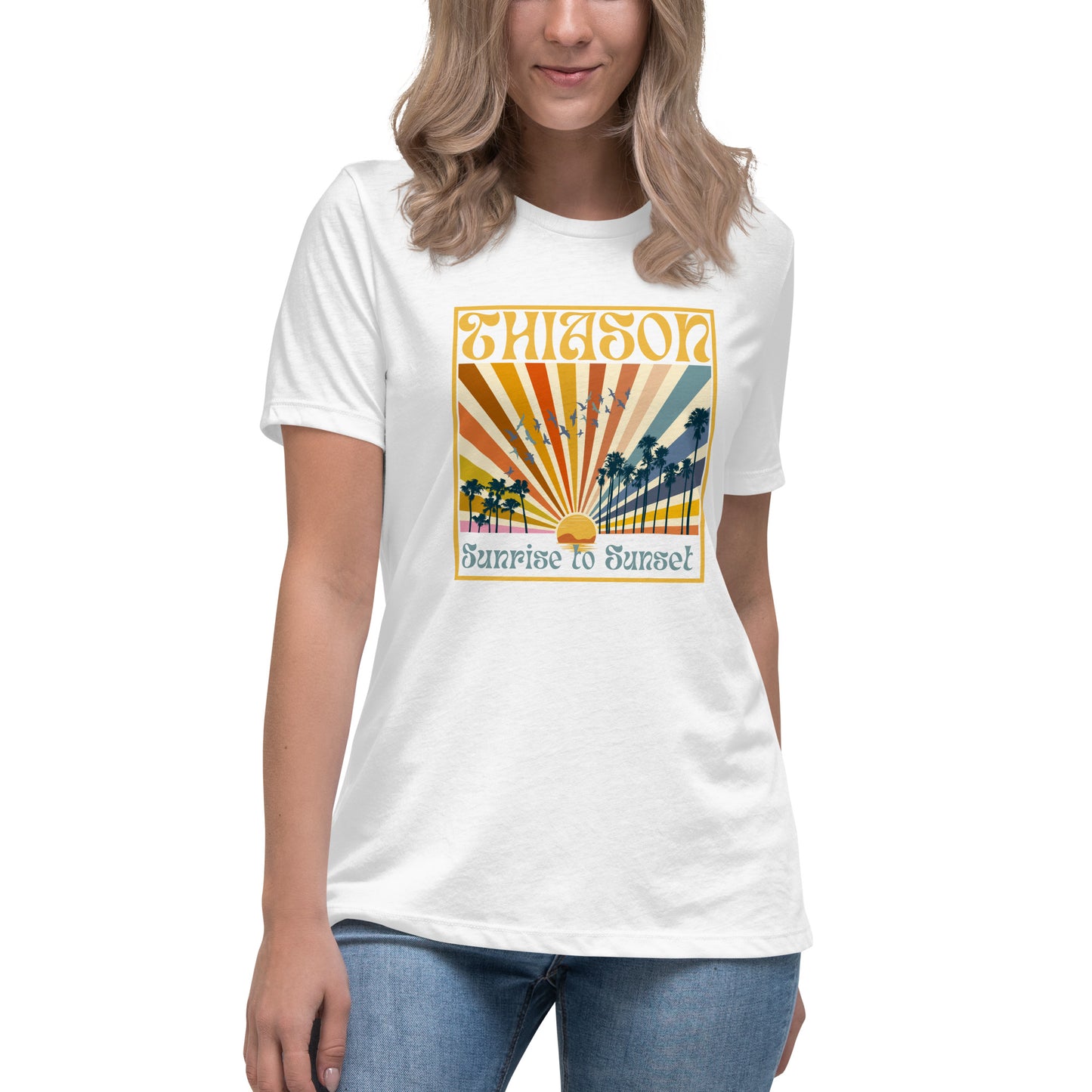 Sunrise to Sunset Women's Relaxed T-Shirt