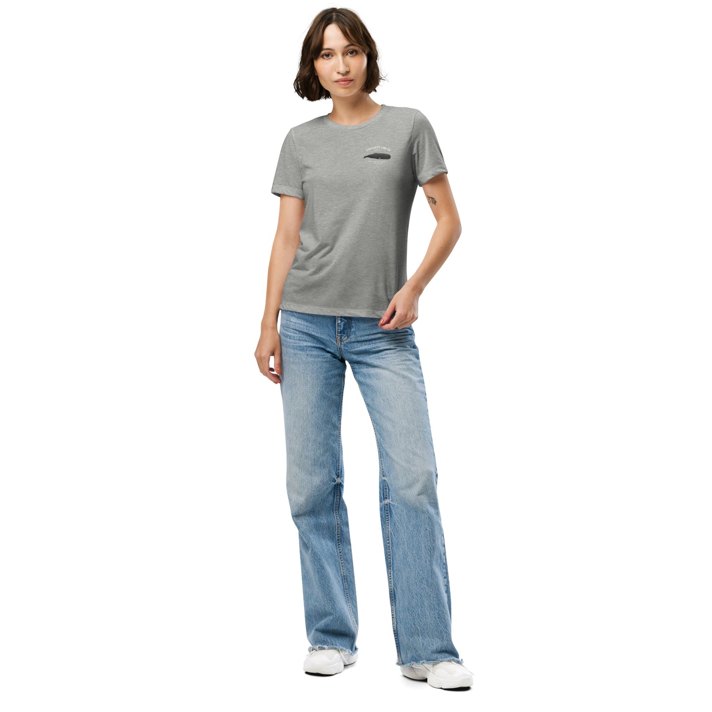 Physeter Macrocephalus Women’s relaxed tri-blend t-shirt