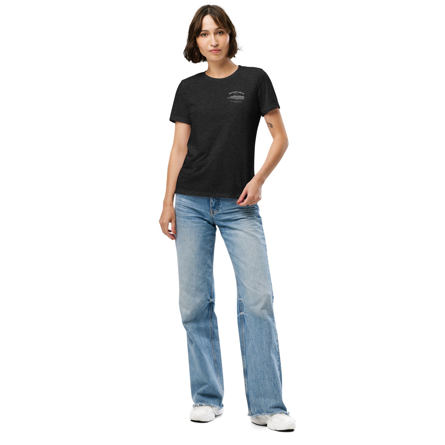 Physeter Macrocephalus Women’s relaxed tri-blend t-shirt