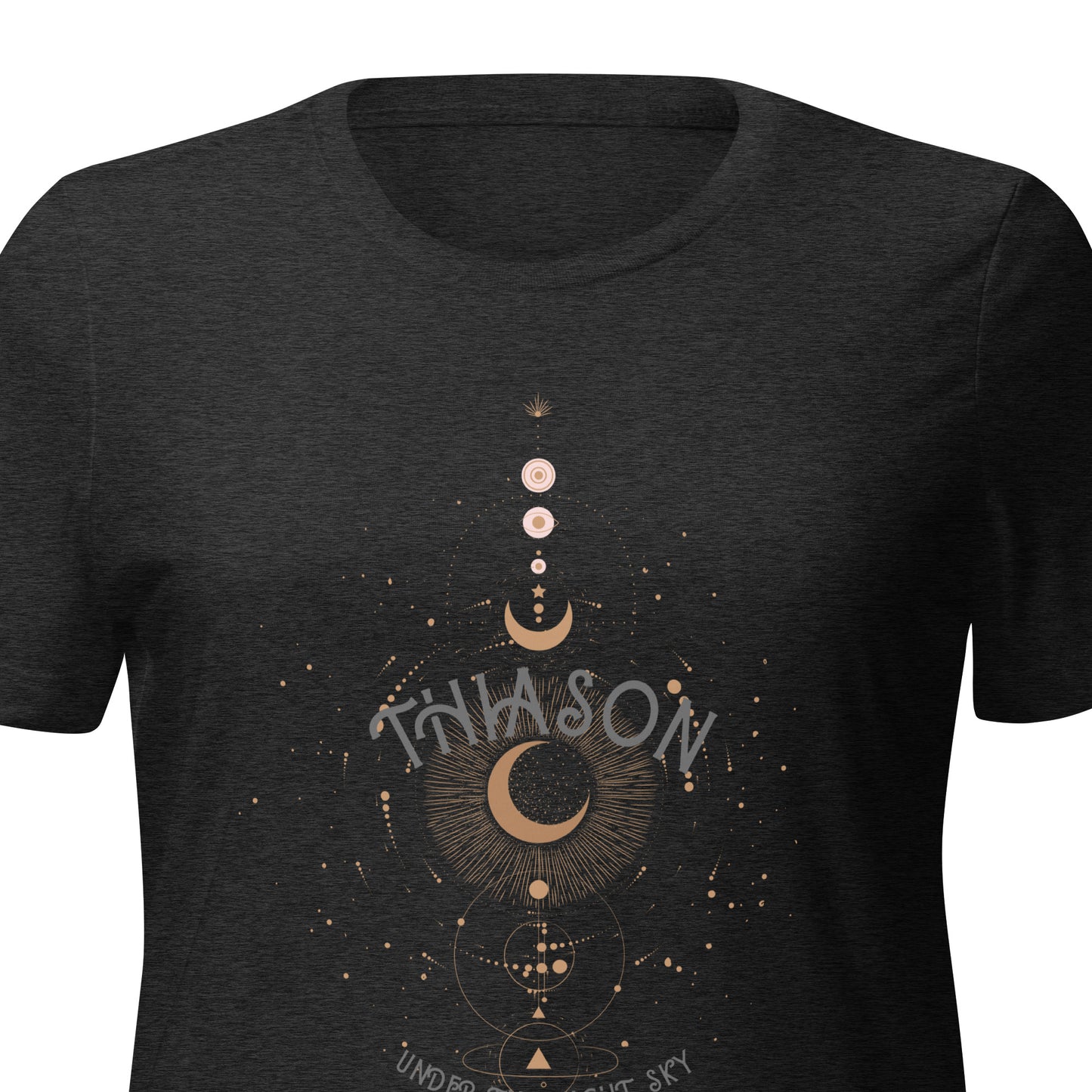 Under the Night Sky Women’s relaxed tri-blend t-shirt